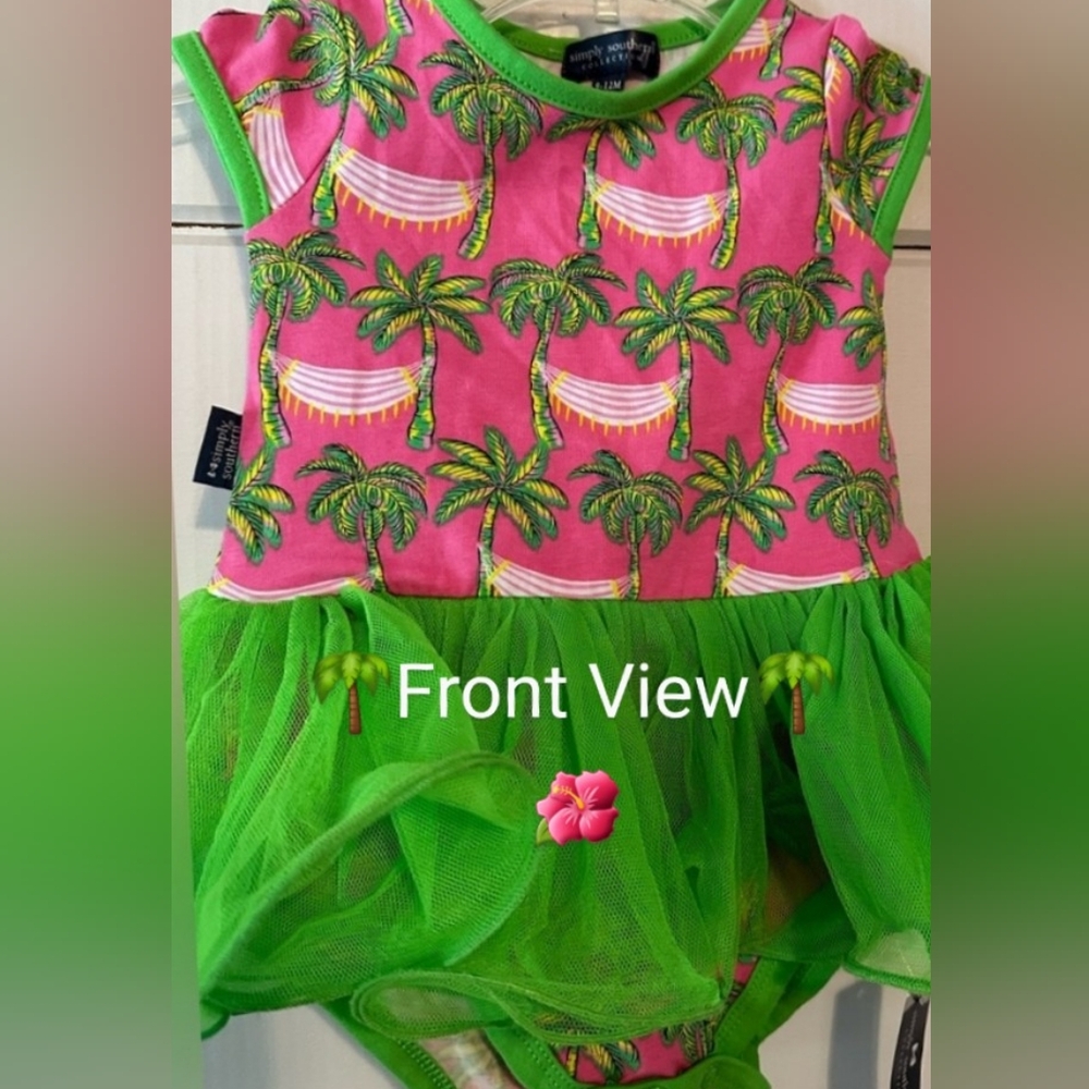 Simply Southern "Fiesta Hammock" Onesie   Sz.9-12 mo.